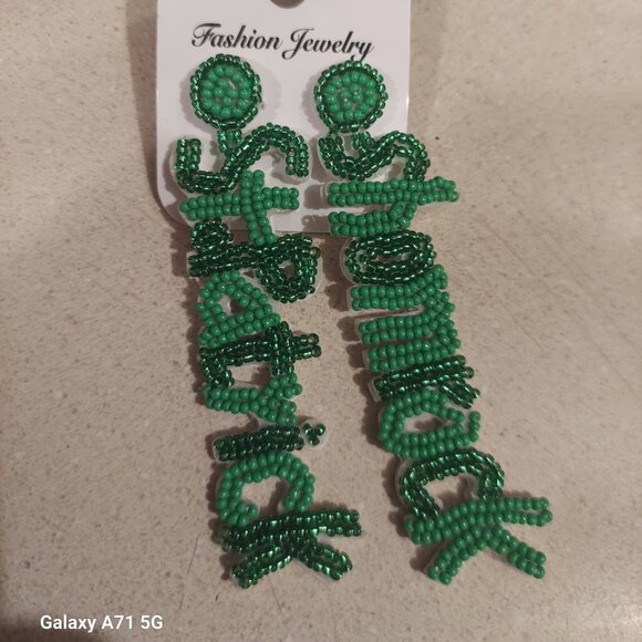 Fashion Jewelry Jewelry - St Patrick Day Shamrock Handmade Fashion Earrings